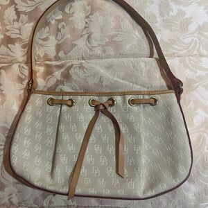Dooney & Bourke Elegant Cream and Tan Women's Bag